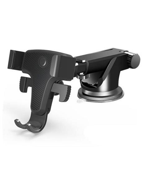 iShopping - Muzamil Store Instrument Panel Car Mobile Holder Black