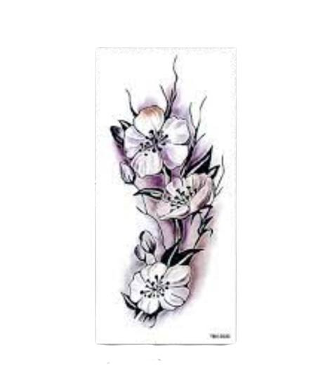 iShopping - Muzamil Store Dark Rose Flowers Waterproof Temporary Tattoos