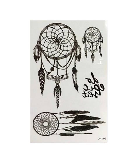 iShopping - Muzamil Store Dreamcatcher Henna Fashion Waterproof Tattoo Sticker