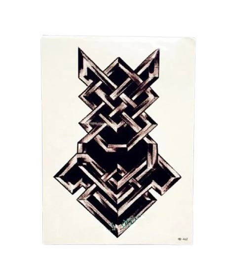 iShopping - Muzamil Store Celtic Totem Temporary Tattoo Sticker Black