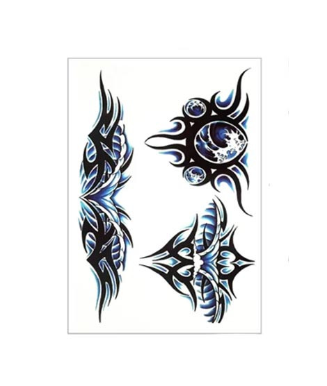 iShopping - Muzamil Store Spindrift Symbol Temporary Tattoo Sticker