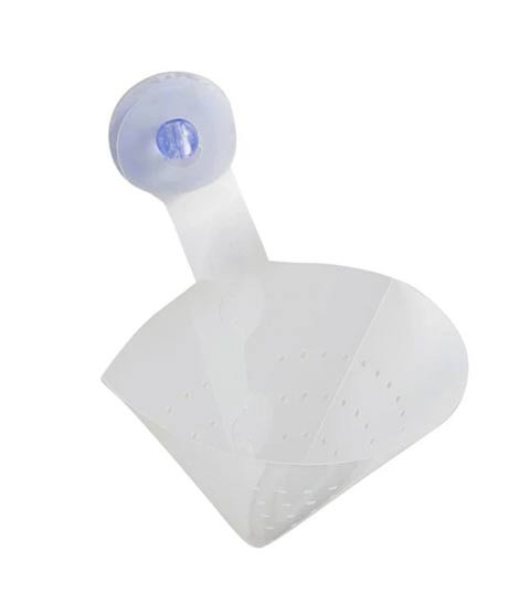 iShopping - Muzamil Store Foldable Self Standing Sink Stopper - White