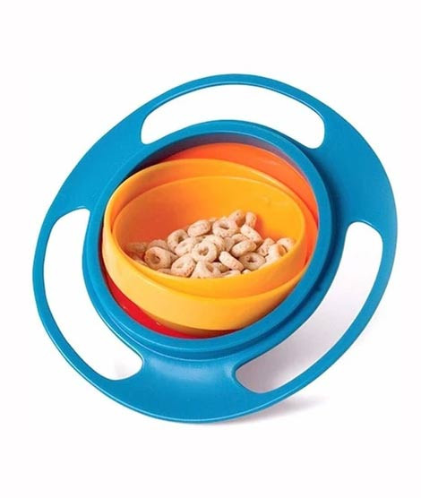 iShopping - Muzamil Store Baby Feeding Non Spill Gyro Bowl Dish