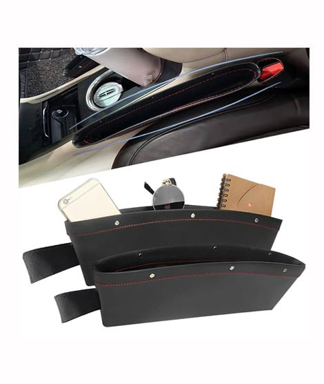 iShopping - Muzamil Store Car Seat Organizer Gap Pocket - Pack Of 2