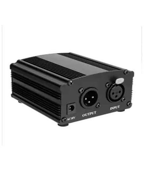 iShopping - Muzamil Store Phantom Power Supply With Adapter 48V - Black