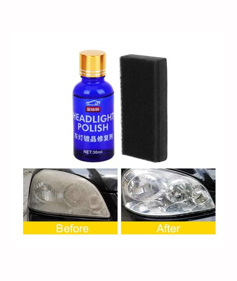 iShopping - Muzamil Store Car Headlight Restoration Repair Solution Kit 30Ml