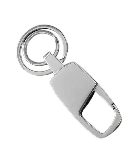 iShopping - Muzamil Store Buckle Double Ring Metal Key Chain