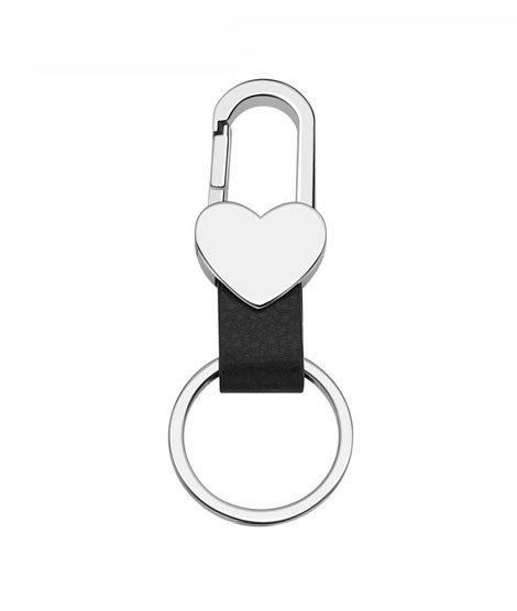 iShopping - Muzamil Store Metal Heart Snap Lock Key Chain