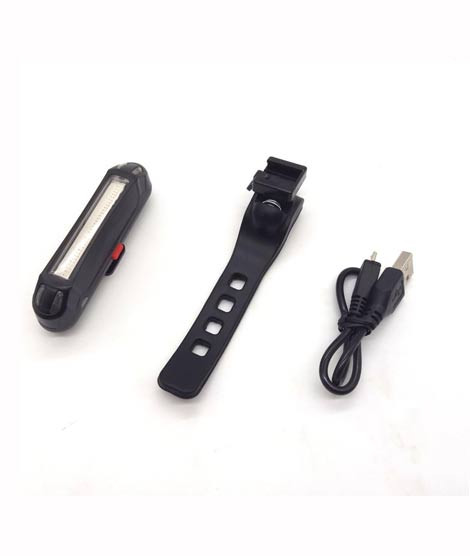 iShopping - Muzamil Store Bicycle LED Tail light USB Rechargable - Red