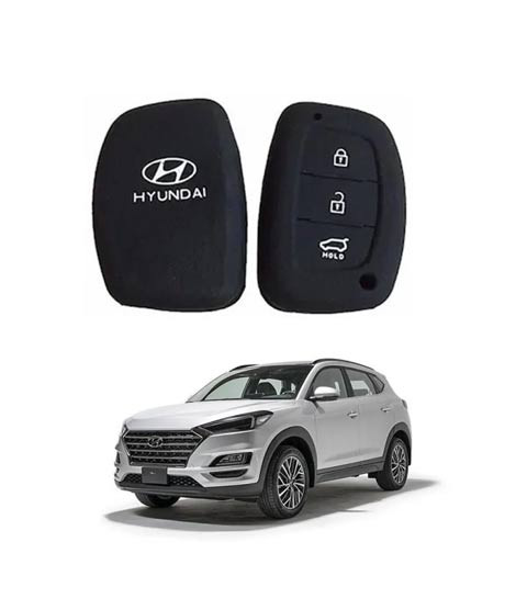 iShopping - Muzamil Store 3 Button Silicone Car Key Cover For Hyundai Tucson