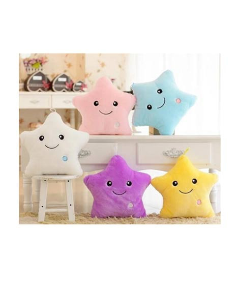 iShopping - Muzamil Store LED Star Pillow Glow Light Up Cushion Plush