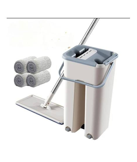 iShopping - Muzamil store 360° Adjustable Cleaning Mop with Bucket 