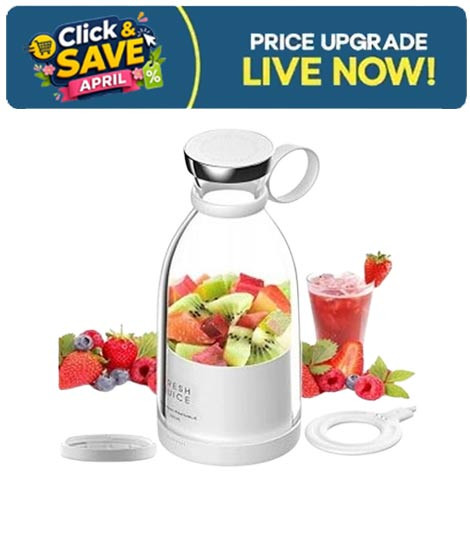 iShopping - Muzamil store Portable USB Rechargeable Juicer Blender