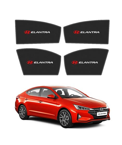 iShopping - Muzamil store Sun Shade Side Windows With Logo For Hyundai Elantra