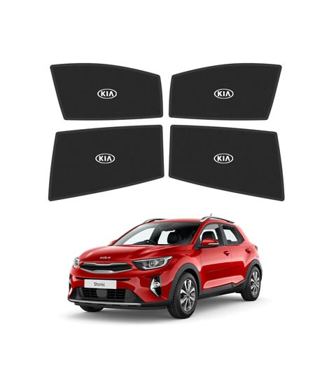 iShopping - Muzamil Store Sunshade Side Window With Logo KIA Stonic (2021-2022)