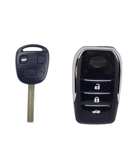 iShopping - Muzamil Store Modified Flip Car Key Shell Case 3 Button For Car