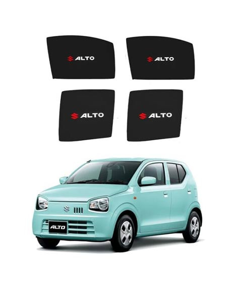 iShopping - Muzamil Store Sun Windows Shades With Logo Suzuki Alto (2017 to 2023)