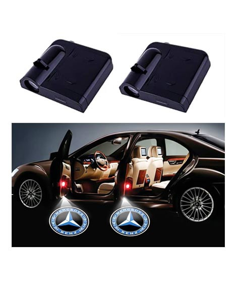 iShopping - Muzmail Store Door Logo Projection Light For Mercedes 2Pcs