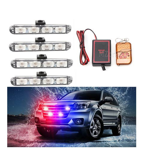 iShopping - Muzamil Store 4X4 Emergency Warning Flashing Firemen Car Interior Light 12V