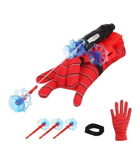 iShopping - Muzamil Store Launcher Spider Man Gloves Toys For Kids