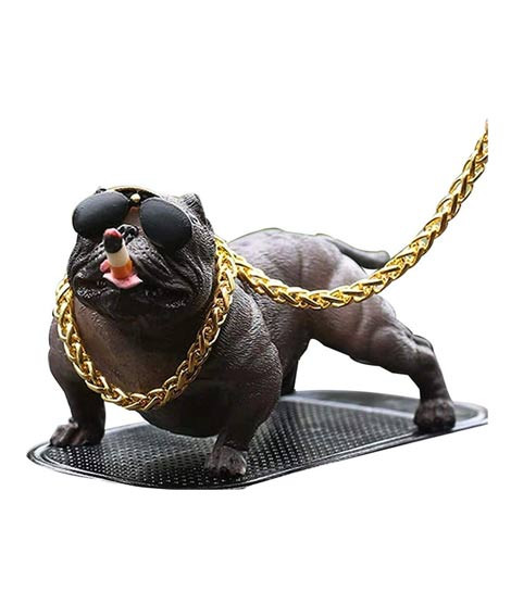 iShopping - Muzamil Store Bully Dog For Car Dashboard Decoration
