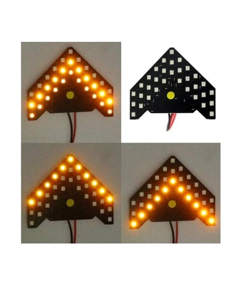 iShopping - Muzamil Store Car LED Light For Side Replicate Arrow - 2Pcs