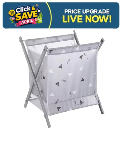 iShopping - Muzamil Store Foldable Laundry Clothes Storage Bucket