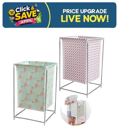 iShopping - Muzamil Store Folding Hamper Portable Dirty Cloth Storage Basket