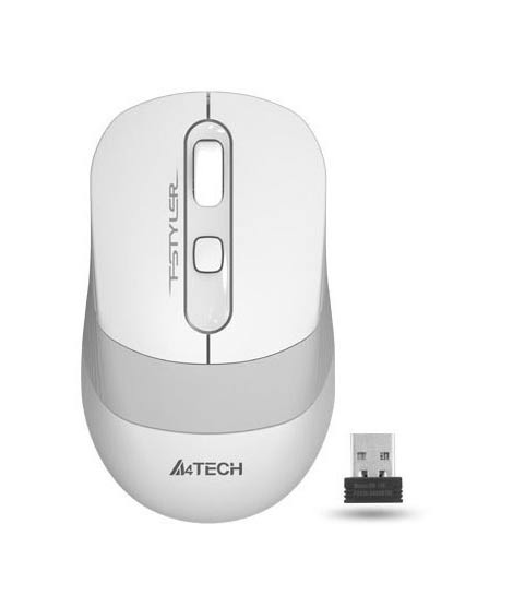 iShopping - A4Tech Fstyler Wireless Mouse White (FG10S)
