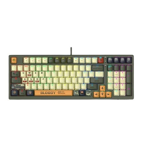iShopping - A4tech Bloody S98 Aviator Mechanical Gaming Keyboard Red Switch