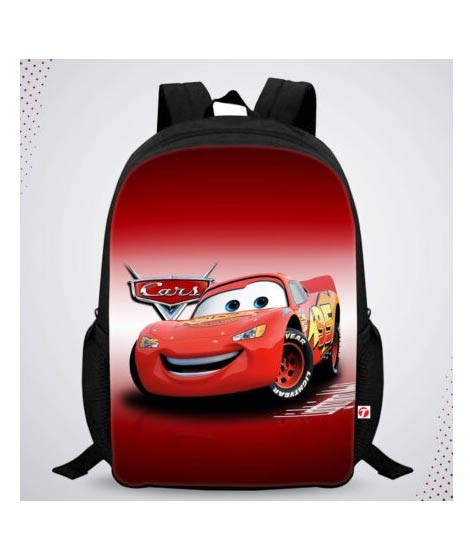 iShopping - Traverse Cars Digital Printed Kids Bag - Black (T293S)