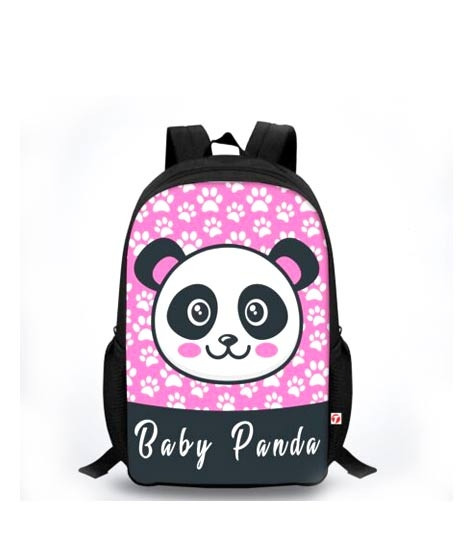 iShopping - Traverse Baby Panda Printed Kids School Backpack (T472KG)