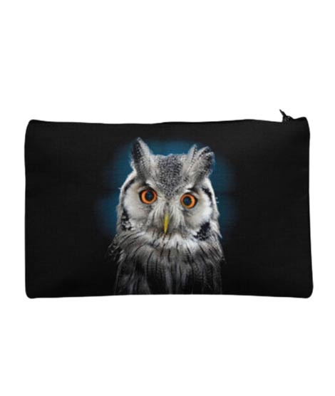 iShopping - Traverse Cute Owl Digitally Printed Pencil Pouch (T251)