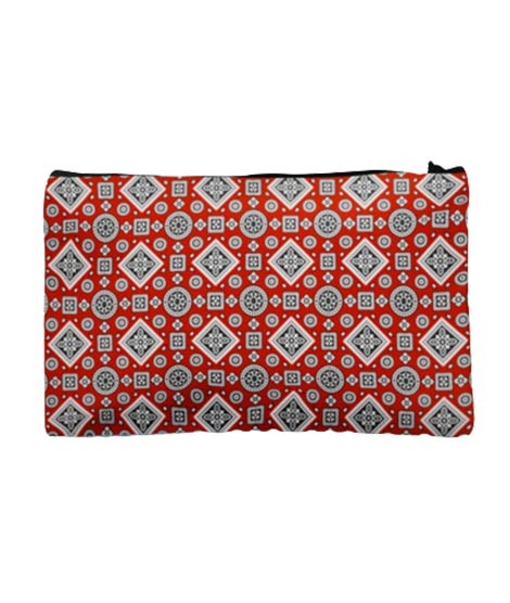 iShopping - Traverse Sindhi Culture Design Digitally Printed Pencil Pouch (T943)
