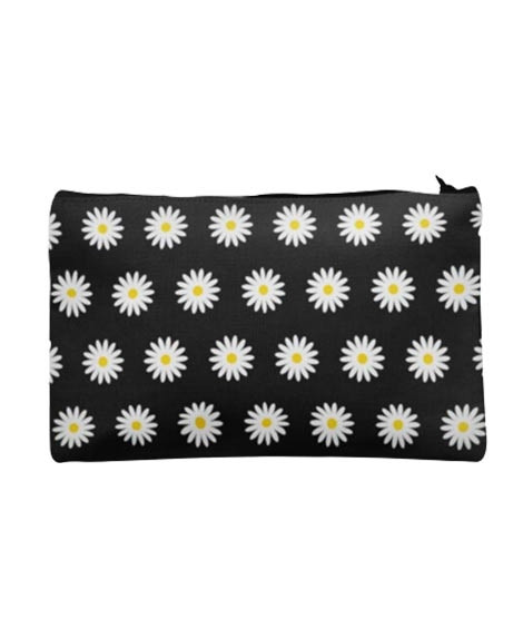 iShopping - Traverse Floral Design Digitally Printed Pencil Pouch For Girls (T940)