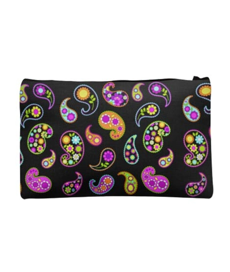 iShopping - Traverse Floral Design Digitally Printed Pencil Pouch For Girls (T908)