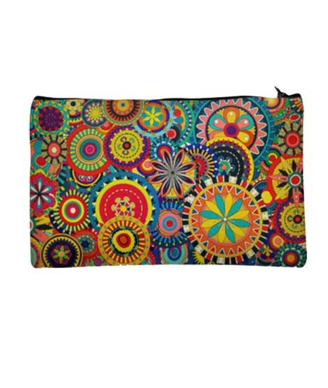iShopping - Traverse Printed Pencil Pouch For Girls (T225)