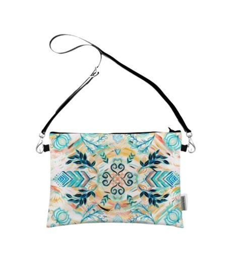 iShopping - Traverse Abstract Printed Shoulder Strap Women's Bag (T499)