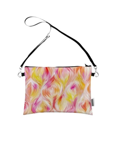 iShopping - Traverse Abstract Printed Shoulder Strap Women's Bag (T486)