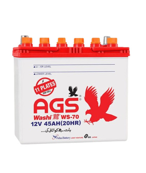 iShopping - AGS Washi 45Ah 12V Battery (WS-70)