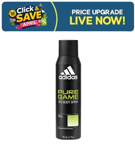 iShopping - Adidas Pure Game Deodorant Body Spray - 150ml