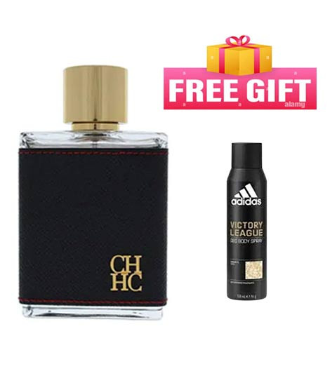 iShopping - Carolina Herrera CH HC Eau de Toilette For Men - 200ml With Free Adidas Body Spray - 150ml