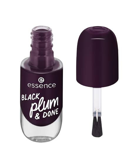 iShopping - Essence Gel Nail Polish - 86 Black Plum & Done