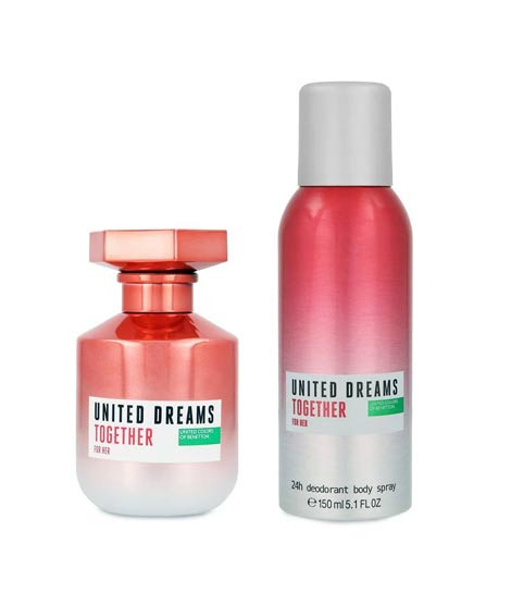 iShopping - Benetton United Dreams Together Eau De Toillete For Men - 80ml With Deo Spray -150ml