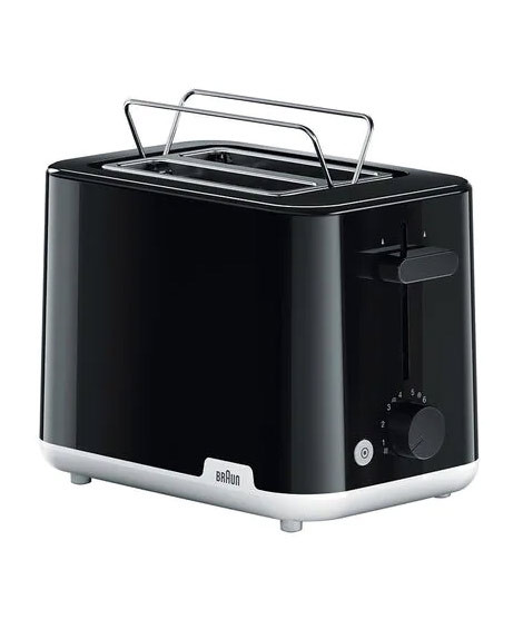 iShopping - Braun Breakfast 1 Toaster Black (HT-1010)