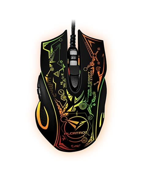 iShopping - Alcatroz X-Craft Pro Quantum Z7000 Wired Gaming Mouse