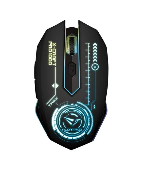 iShopping - Alcatroz X-Craft Pro Trek 1000 Wired Gaming Mouse