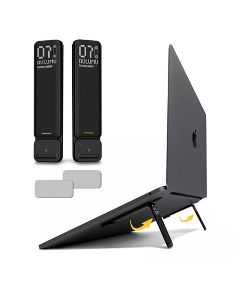 iShopping - Aulumu G07 Pop Up Laptop Kickstand Black (ALM-0001)