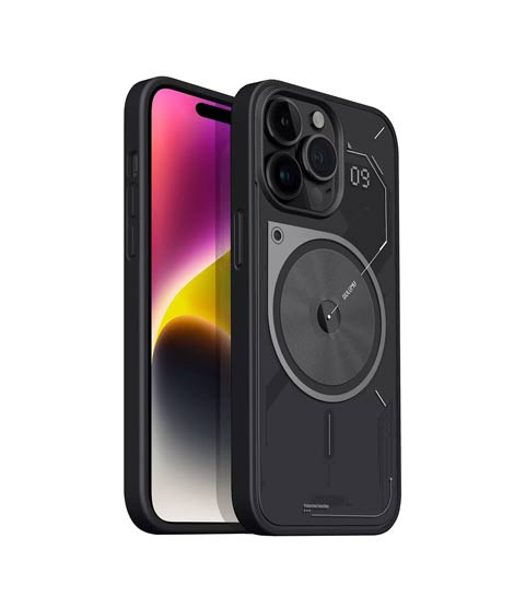iShopping - Aulumu A15 Urban Tech Case For iPhone 14 Pro Black (ALM-0004)