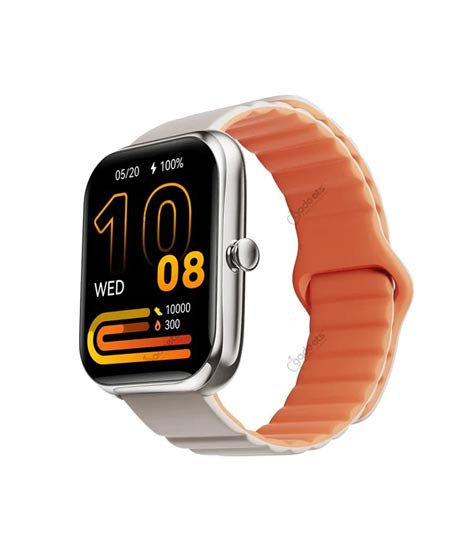 iShopping - Haylou RS4 Max Calling Smart Watch Silver